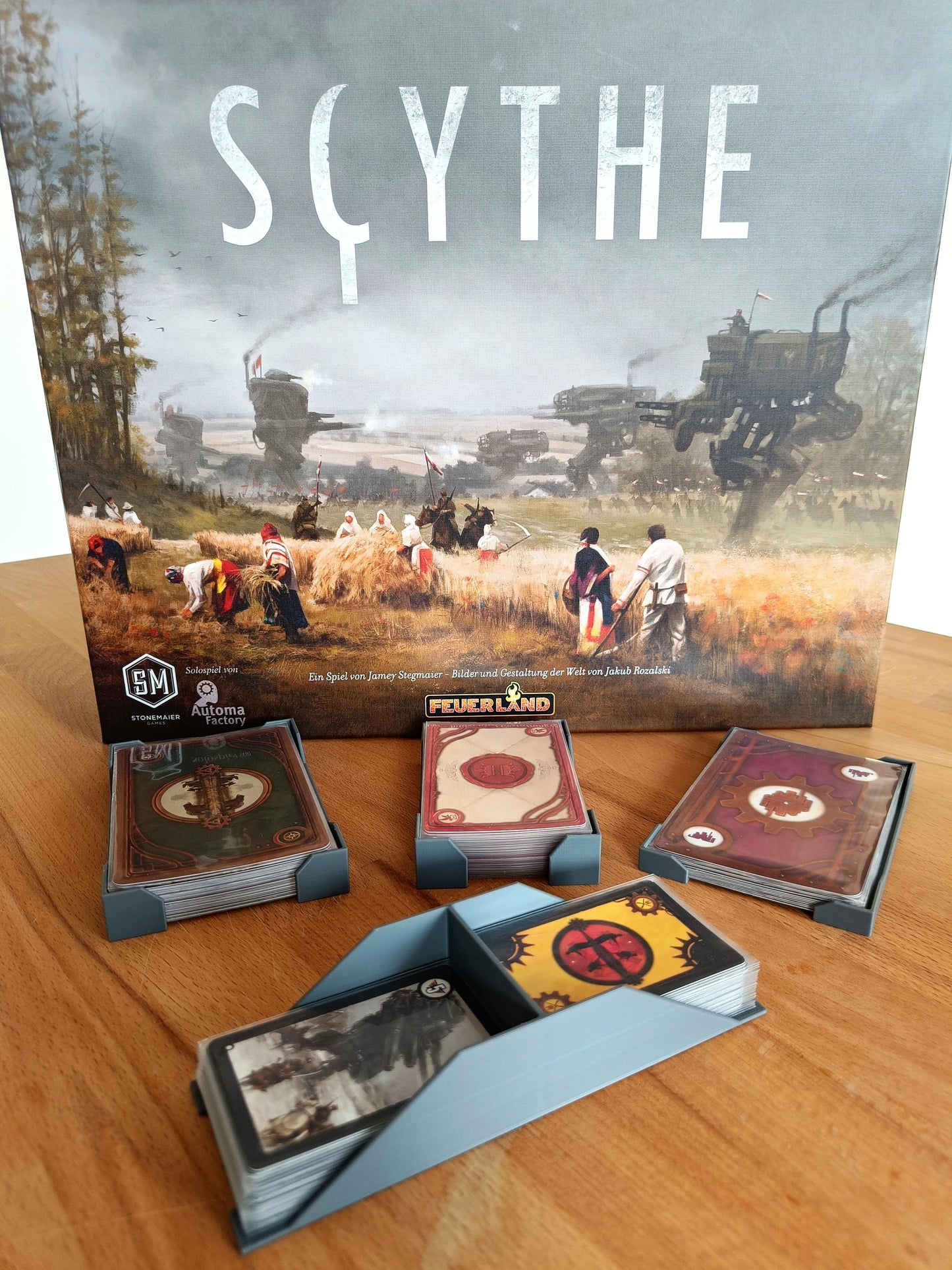 Scythe Brettspiel Kartenhalter Set