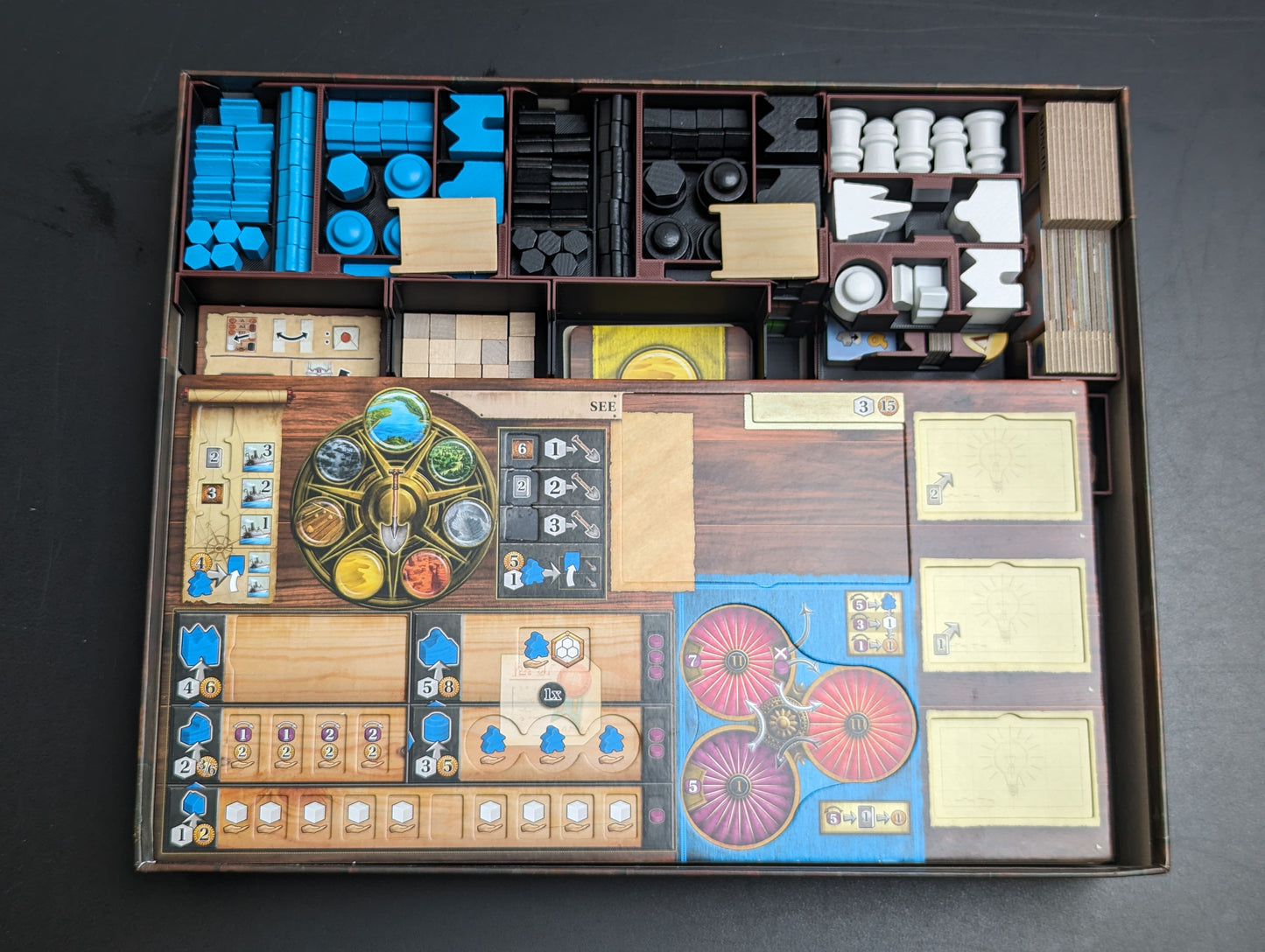 Age of Innovation Brettspiel Insert