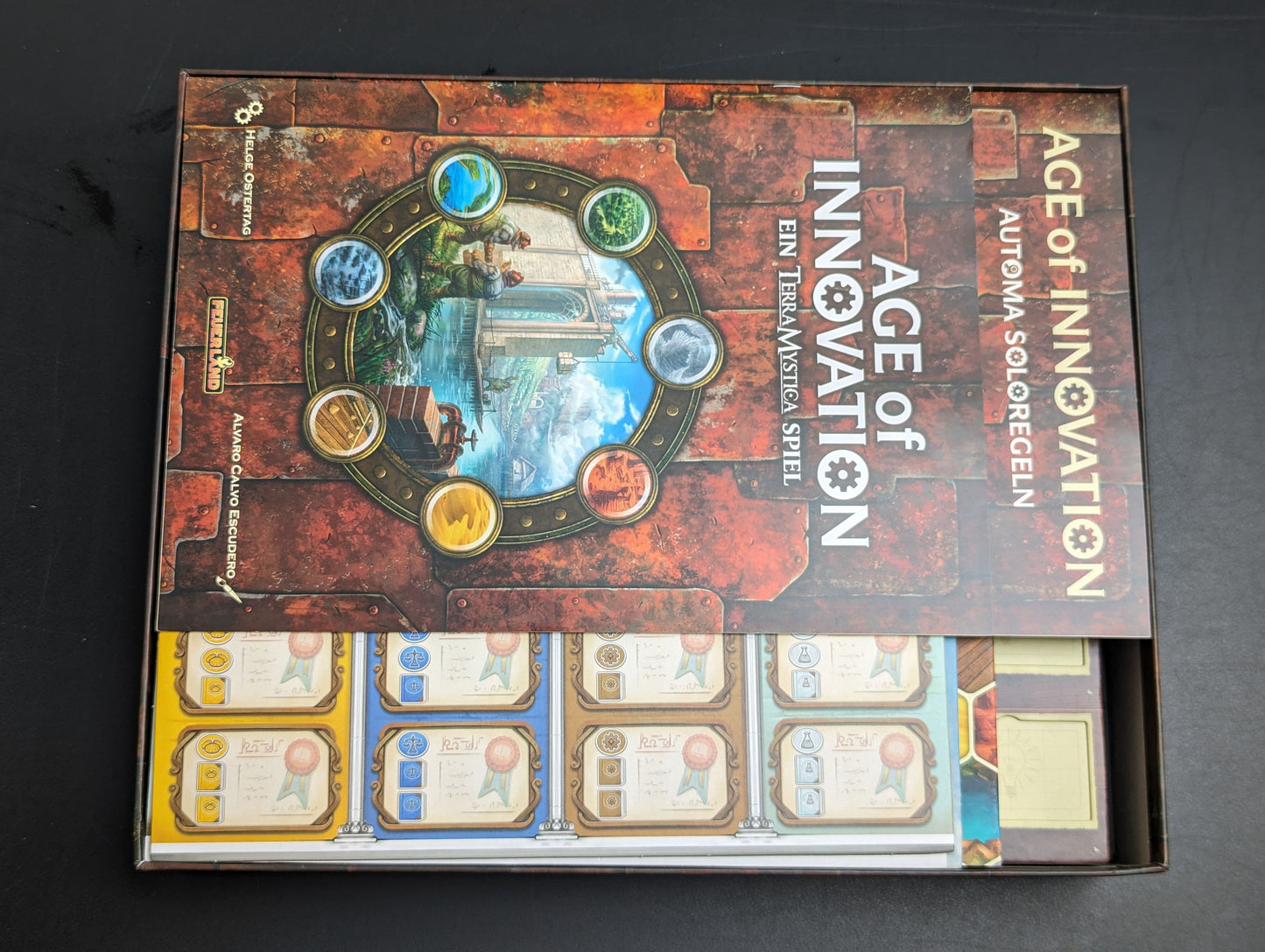Age of Innovation Brettspiel Insert