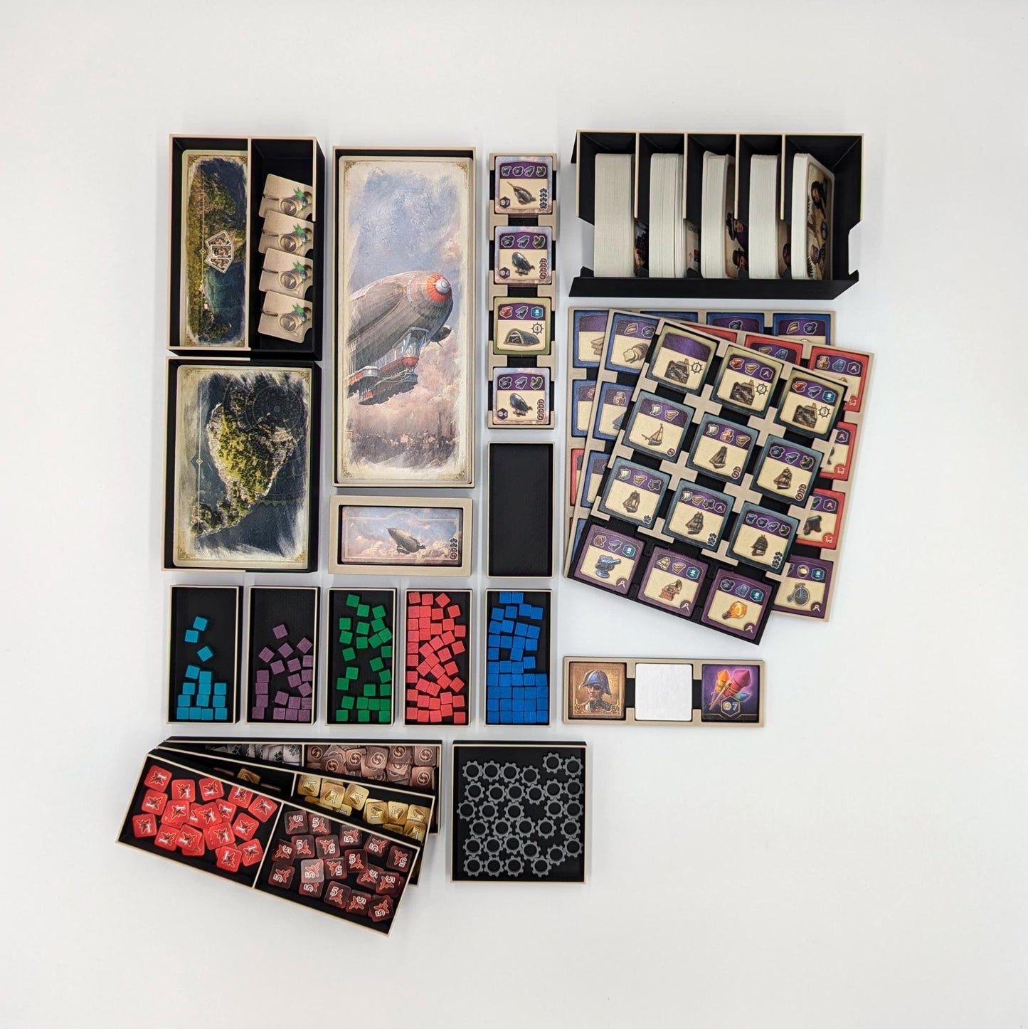 draufsicht des anno 1800 inserts / inlays