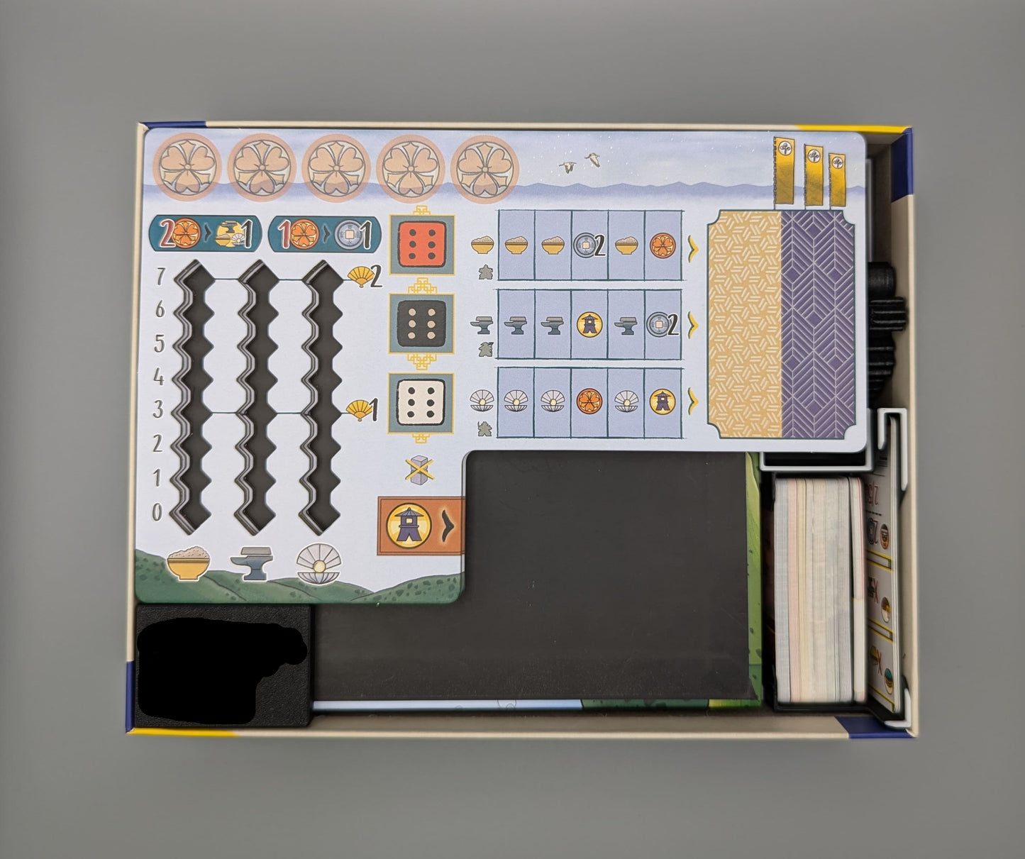 Die Weiße Burg Brettspiel Insert