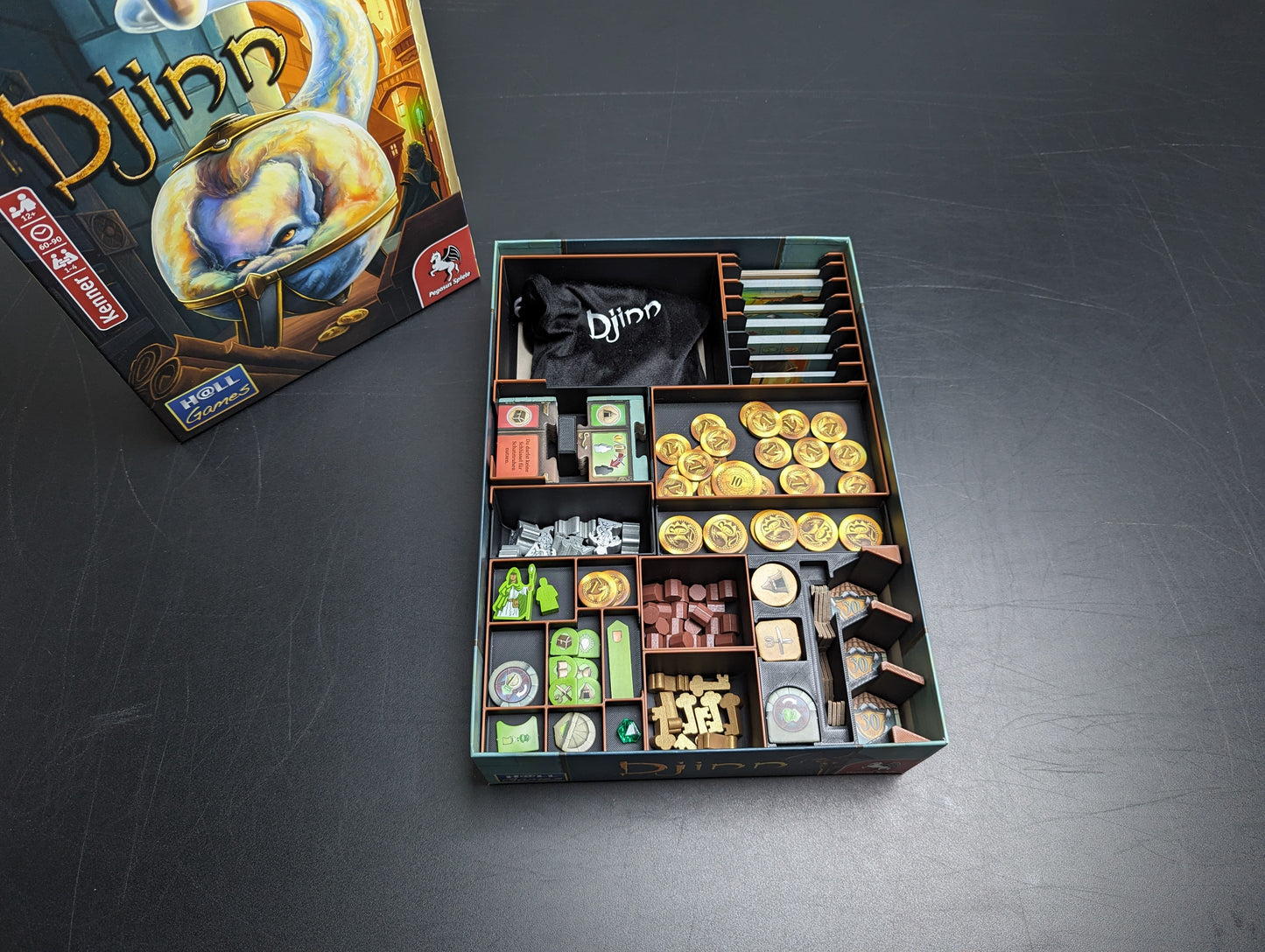 Djinn Brettspiel Insert