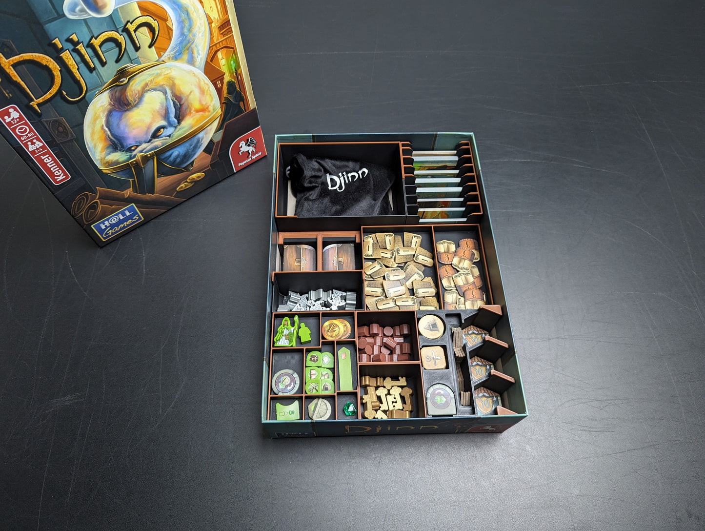 Djinn Brettspiel Insert