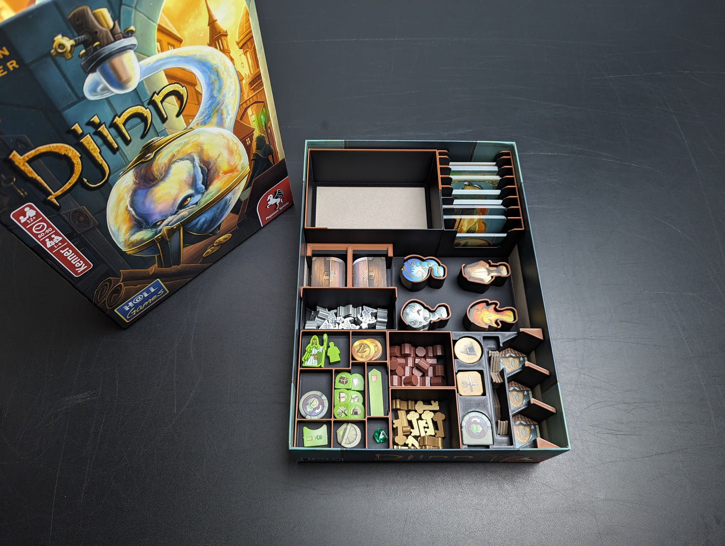 Djinn Brettspiel Insert
