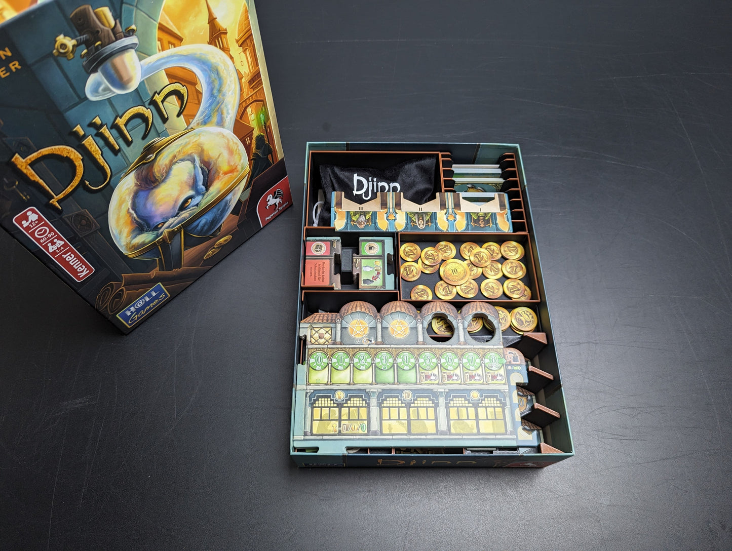Djinn Brettspiel Insert