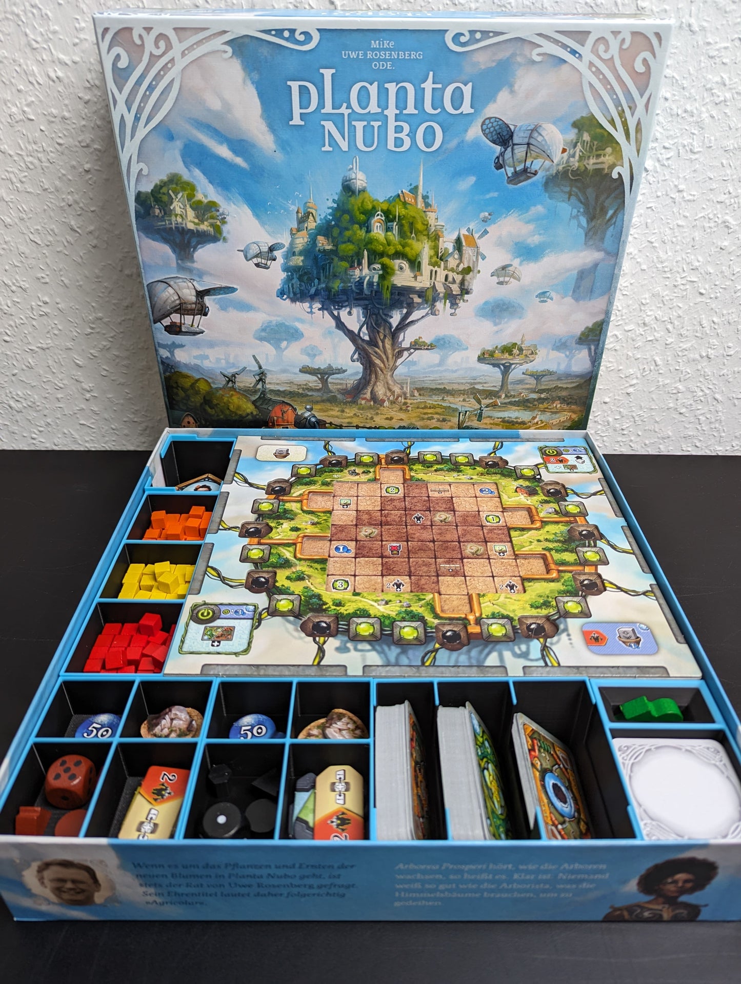 Planta Nubo Brettspiel Insert