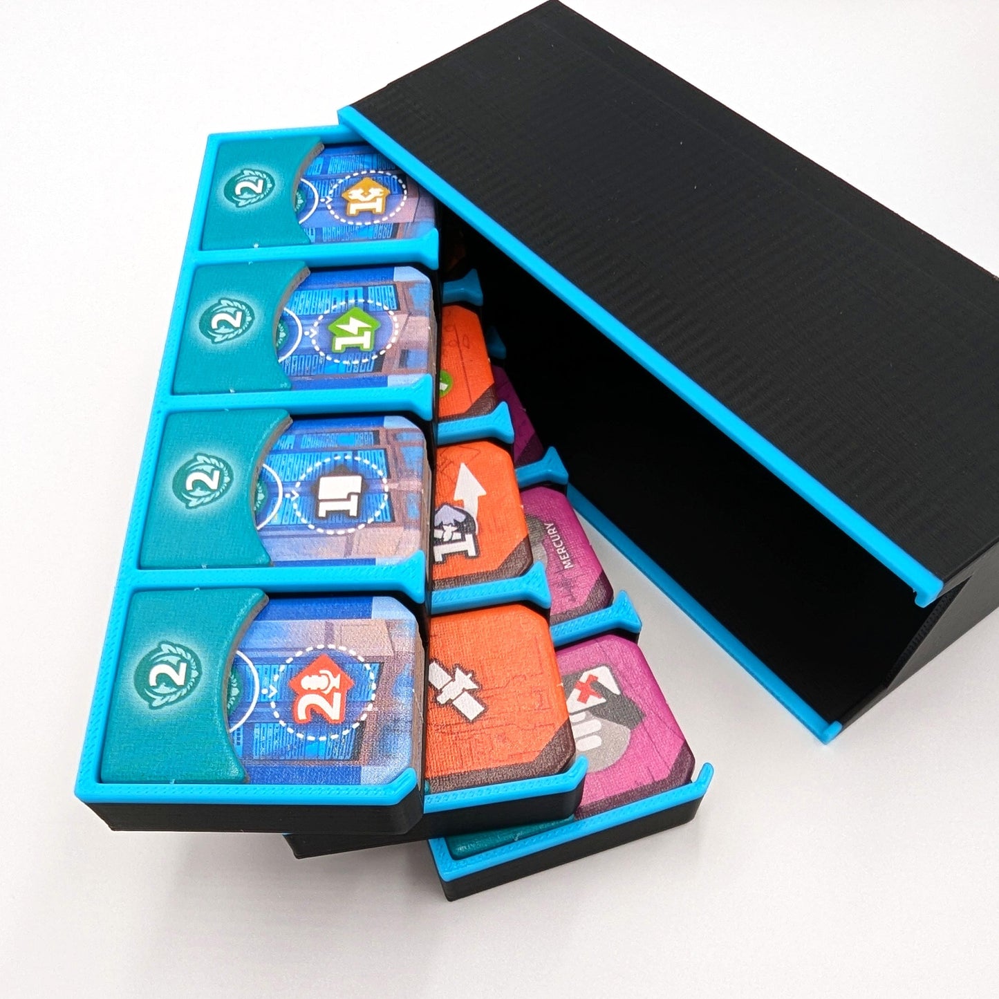 Seti brettspiel insert inlay organizer