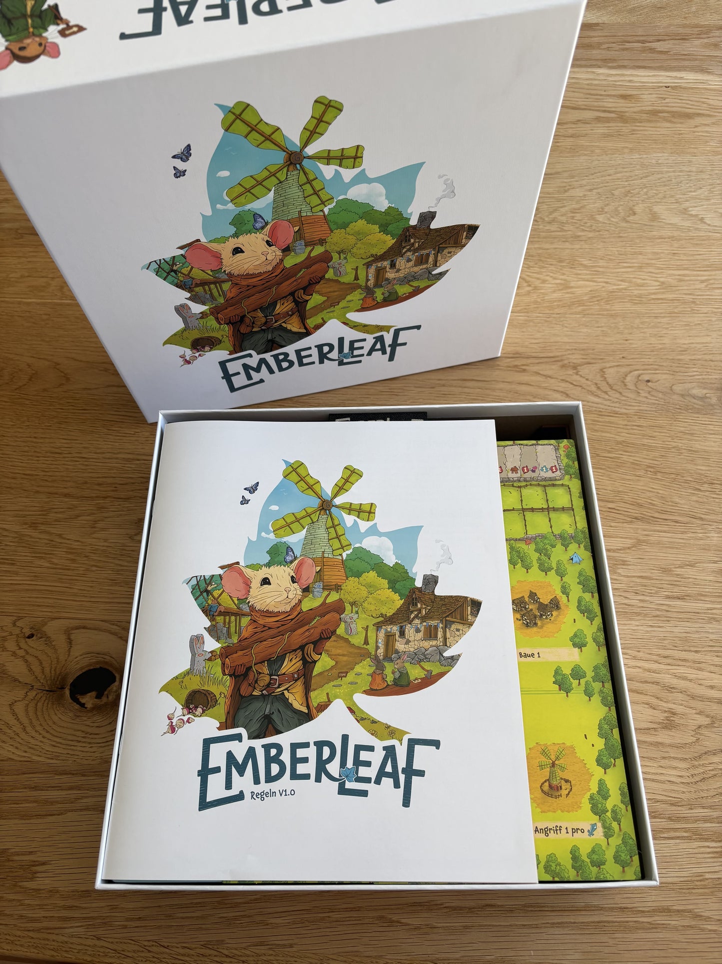 Emberleaf Insert – bereit für Trophies & Bonuses und weitere Erweiterungen
