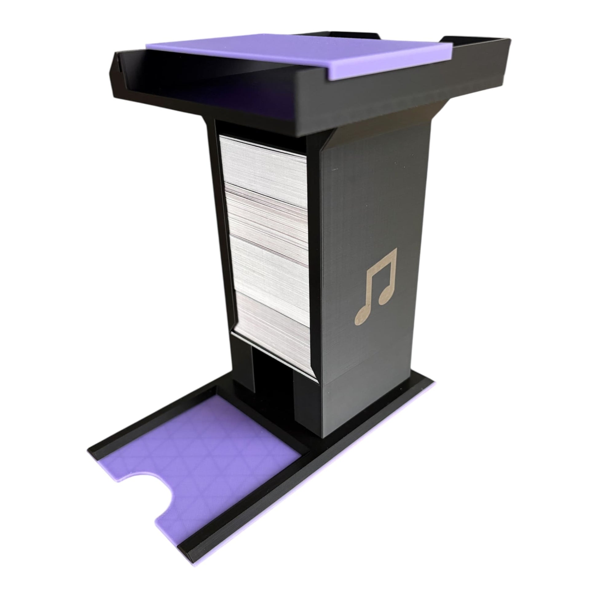 SongTower Tower für Hitster Karten mit Smartphone-Ablage