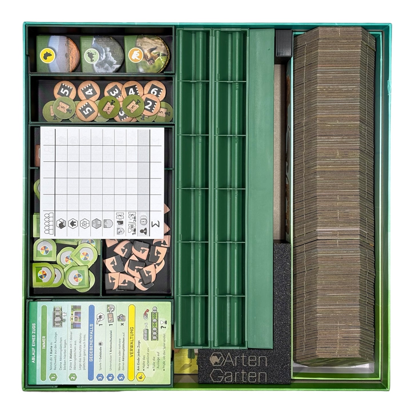 Artengarten Insert – 3D Brettspiel Organizer
