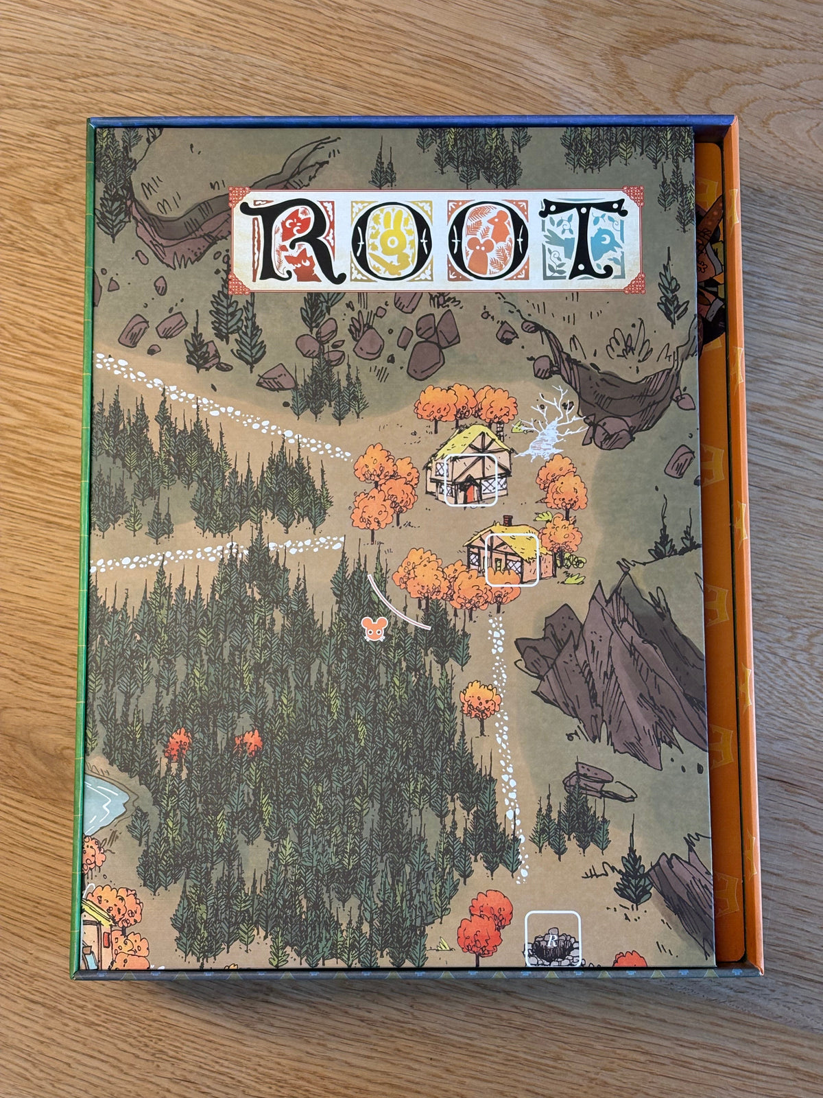 Root Brettspiel mit Insert komplett gefüllte Box    ohne Spielanleitung