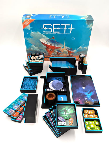 Seti brettspiel insert inlay organizer